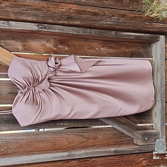 Pastore Couture Mauve Dress, Sz 44 - Picture 2 of 9